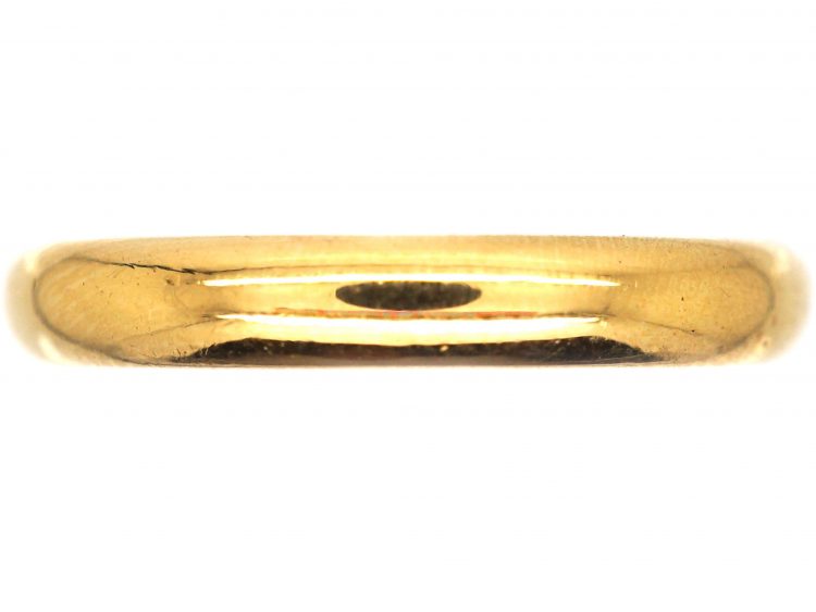 22ct Gold Wedding Ring Assayed in 1939