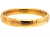 22ct Gold Wedding Band Assayed in 1938