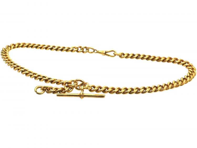Victorian Silver Gilt Albert Chain