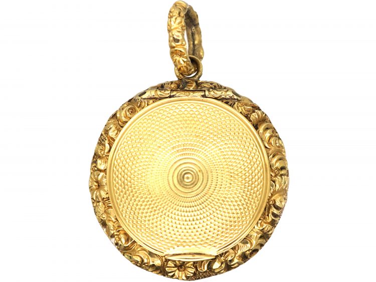 Georgian 15ct Gold Vinaigrette Locket