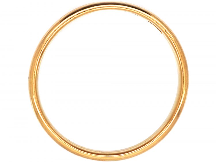 22ct Gold Wedding Band Assayed in 1938