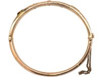 9ct Gold Buckle Bangle