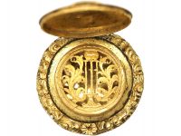 Georgian 15ct Gold Vinaigrette Locket