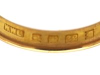 22ct Gold Wedding Ring Assayed in 1934