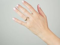 18ct Gold, Ring set with Gemstones That Spell Regard