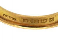 22ct Gold Wedding Ring Assayed in 1922