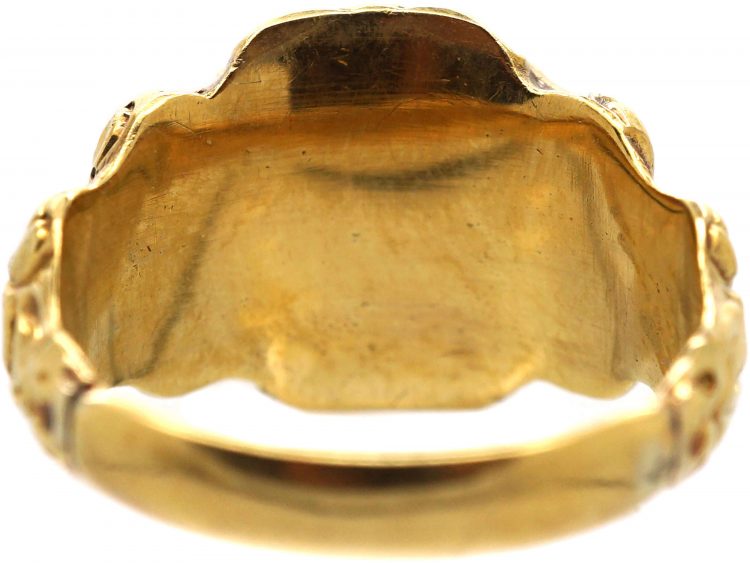 Victorian 18ct Gold & Carnelian Signet Ring