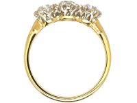 Edwardian 18ct Gold Three Stone Diamond Ring