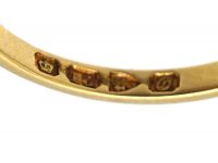 Edwardian 18ct Gold, Sapphire & Diamond Five Stone Ring