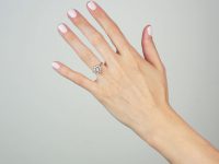 18ct Gold and Diamond Daisy Cluster Ring