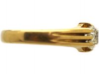 Victorian 18ct Gold Solitaire Diamond Ring