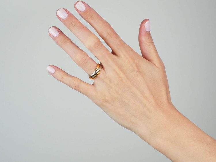 Le Must de Cartier 18ct Gold Russian Wedding Ring