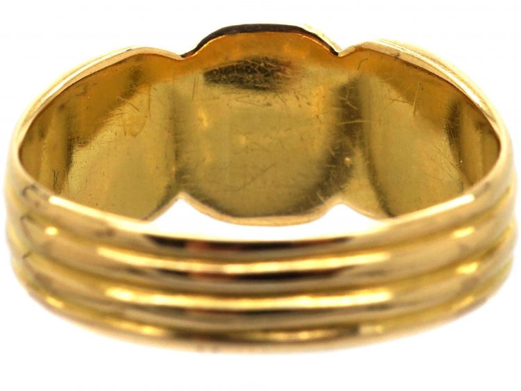 Edwardian 18ct Gold Keeper Ring