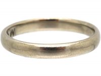 18ct White Gold Wedding Ring By Charles Green & Sons