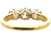 Edwardian 18ct Gold Three Stone Diamond Ring