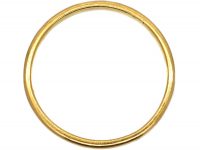 22ct Gold Narrow Wedding Ring by Charles Green & Sons