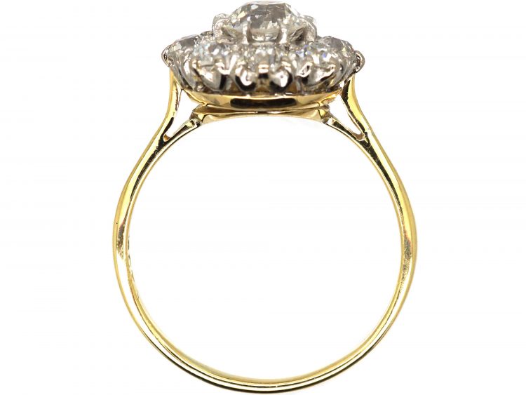 Early 20th Century 18ct Gold, Diamond Cluster Ring