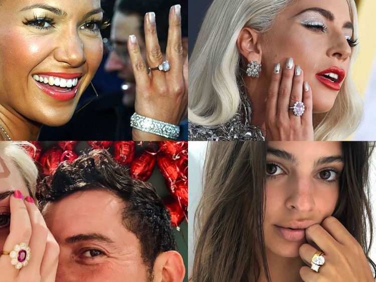 The 18 Most Jaw-Dropping US Celebrity Engagement Rings