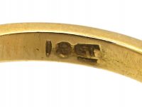 Early 20th Century 18ct Gold Three Stone Diamond Ring