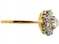 Late Victorian 18ct Gold, Diamond Cluster Ring