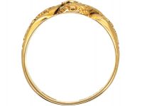 Edwardian 18ct Gold Keeper Ring