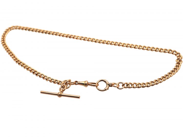 Edwardian 9ct Gold Albert Chain