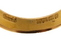 Edwardian 18ct Gold Keeper Ring