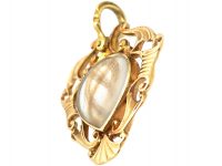Georgian 18ct Gold Heart Shaped Pendant by Thomas Flach