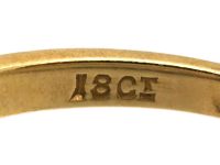 Edwardian 18ct Gold & Platinum, Diamond Daisy Cluster Ring