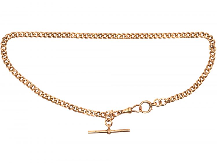 Edwardian 9ct Gold Albert Chain