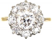 Early 20th Century 18ct Gold, Diamond Cluster Ring