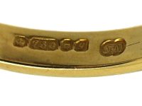 18ct Gold, Ruby & Diamond Cluster Ring