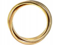 Le Must de Cartier 18ct Gold Russian Wedding Ring