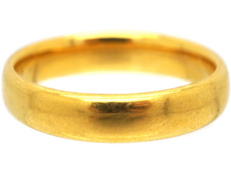 Early 20th Century 22ct Gold Wedding Ring
