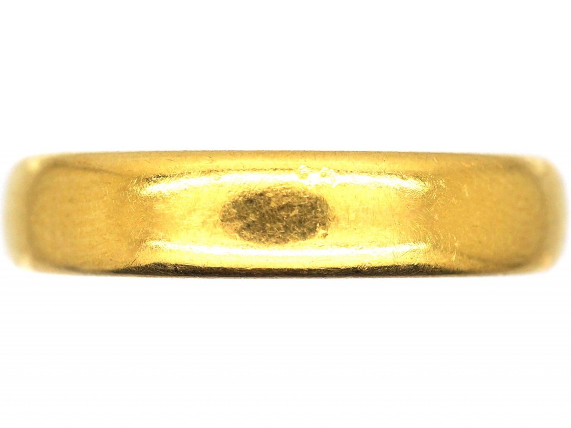 英国 vintage gold ring 20号 06480f80-antique-22ct-gold-