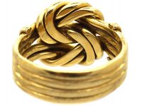 Edwardian 18ct Gold Knot Ring