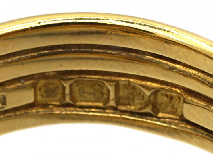 Edwardian 18ct Gold Knot Ring
