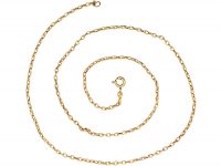 9ct Gold Trace Link Chain