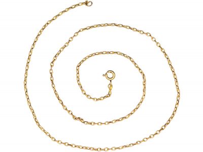 9ct Gold Trace Link Chain