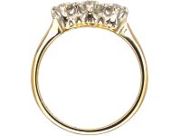 18ct Gold & Platinum, Three Stone Diamond Ring