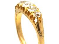 Edwardian 18ct Gold, Five Stone Diamond Ring