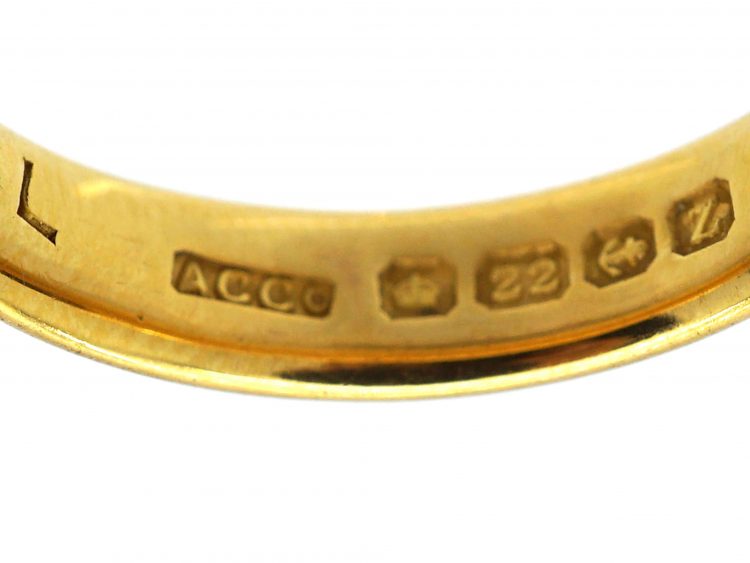 Early 20th Century 22ct Gold Wedding Ring