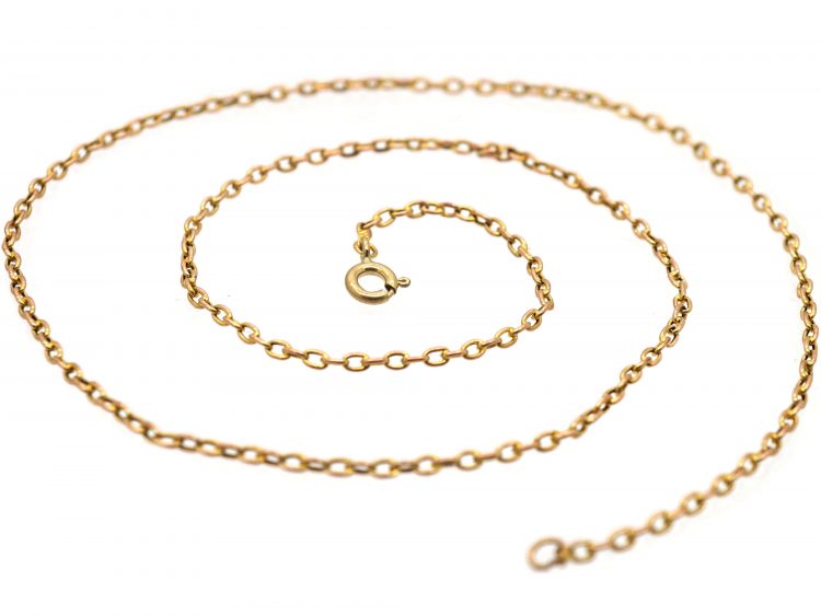 9ct Gold Trace Link Chain