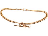 Edwardian 9ct Gold Albert Chain