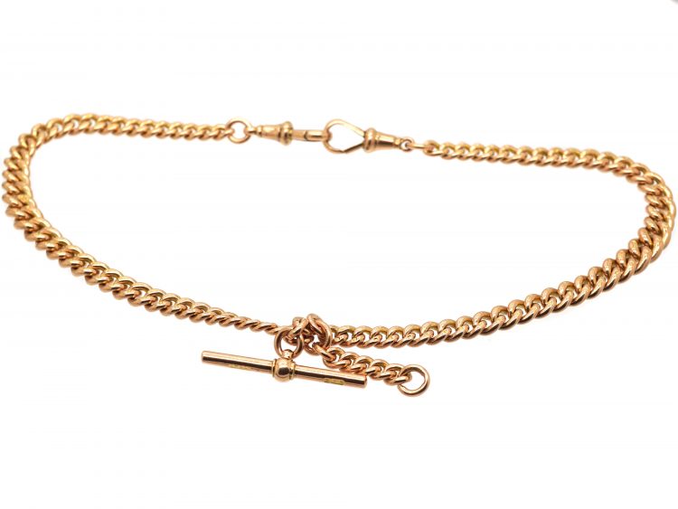 Edwardian 9ct Gold Albert Chain