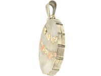 Victorian Silver & Two Colour Gold Overlay Locket