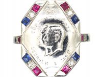 Platinum Coronation Ring for George VI & Elizabeth, the Queen Mother