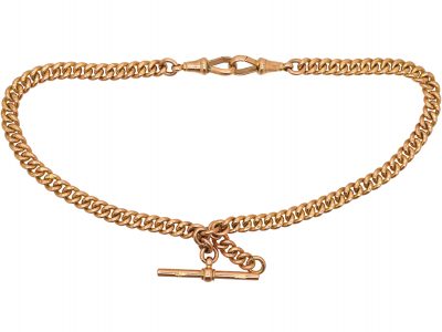 Edwardian 9ct Gold Albert Chain