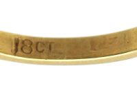Victorian 18ct Gold, Five Stone Old Mine Cut Diamond Ring