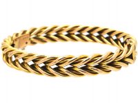 Victorian 15ct Gold Illusion Bangle